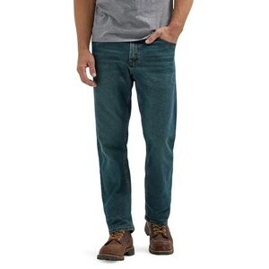 NWT Men's Blue Jeans Relaxed, Straight Leg: 36x32